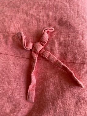 Restoration Hardware baby & child Coral Duvet Cover twin 100% cotton